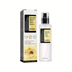Snail Mucin Power Essence Moisturiser, 100ml Snail Mucin Essence Repairing Hyaluronic Acid Essence, Hydrating Serum (Option: 1pcs)