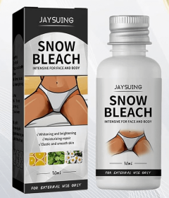 Snow Bleach Cream For Private Part For Private Part, Intimate Areas-Underarm, Neck, Armpit, Knees, Elbows, Dark Spot Remover Cream (Color: White)