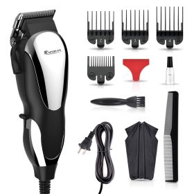 Professional Hair Clippers, Corded Hair Clippers for Men Kids, Strong Motor baber Salon Complete Hair and Beard (Option: default)